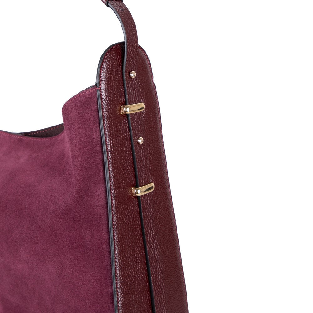 Carina Suede Leather Women’s Tote Bag – Suede Leather Shoulder Bag for Everyday Elegance | Minimal & Handcrafted