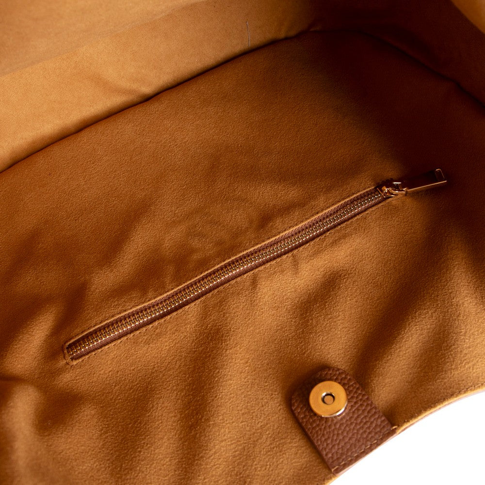 Carina Suede Leather Women’s Tote Bag – Suede Leather Shoulder Bag for Everyday Elegance | Minimal & Handcrafted
