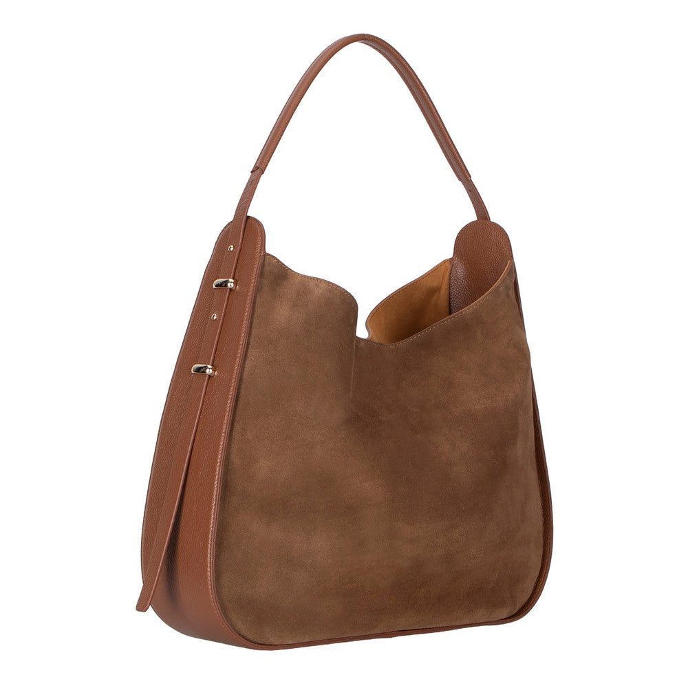 Carina Suede Leather Women’s Tote Bag – Suede Leather Shoulder Bag for Everyday Elegance | Minimal & Handcrafted