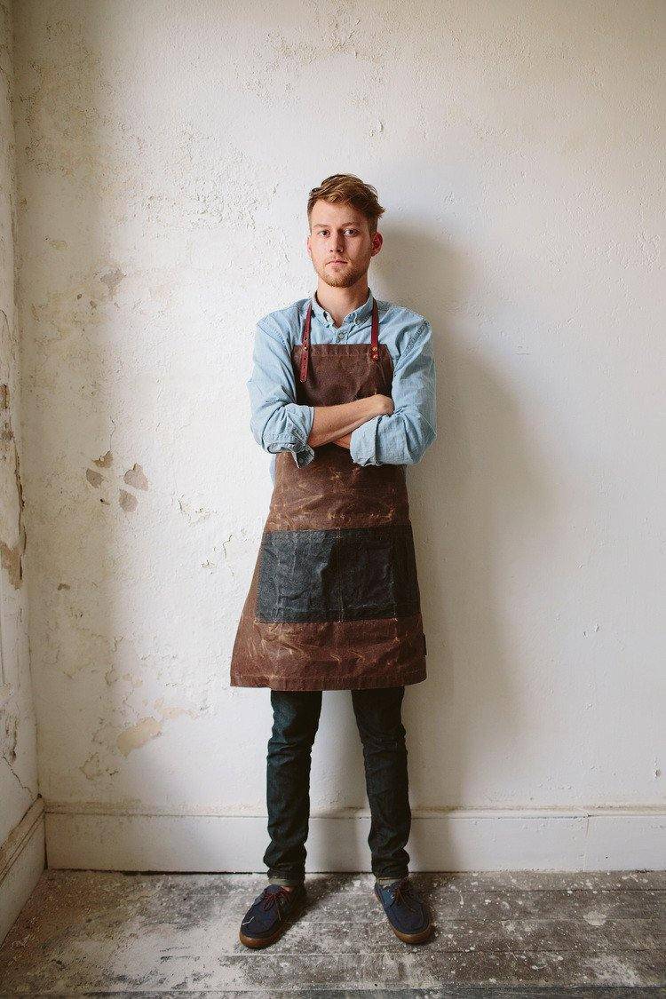 The Charles Waxed Canvas Apron
